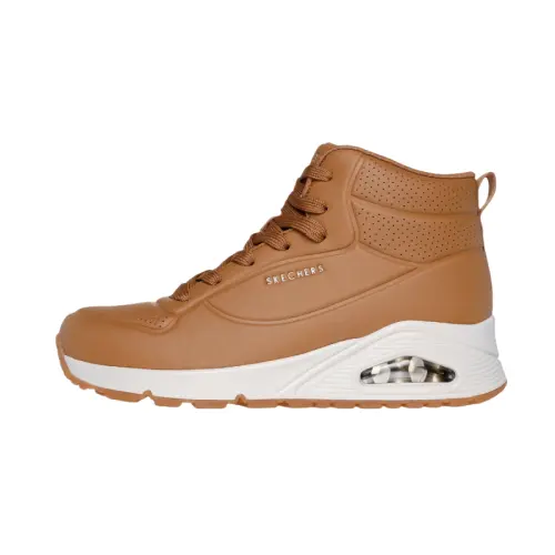 Skechers Uno Stand High top Casual Shoes Women's Brown