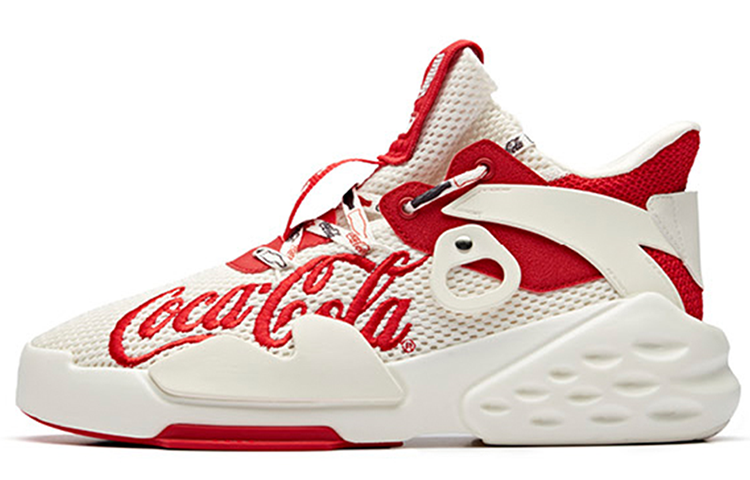 ANTA X Coca Cola Badao 'White Red' Women's