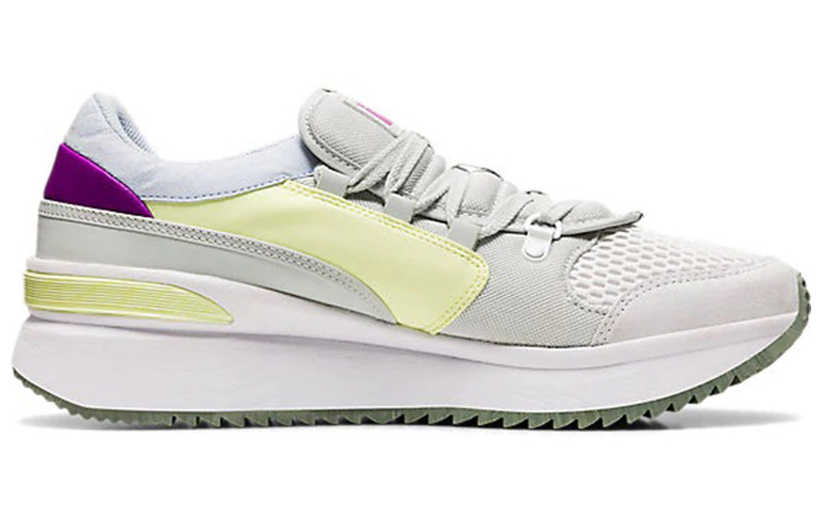 Кроссовки Onitsuka Tiger Empirical Lo 2.0 (серо-желто-фиолетовые) — фото 2