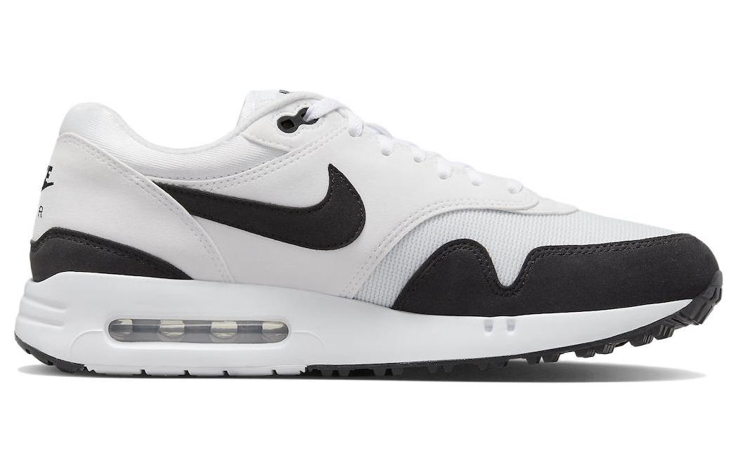 Мужские кроссовки Nike Nike Air Max 1 Golf "Panda" (бело-черные) — фото 2