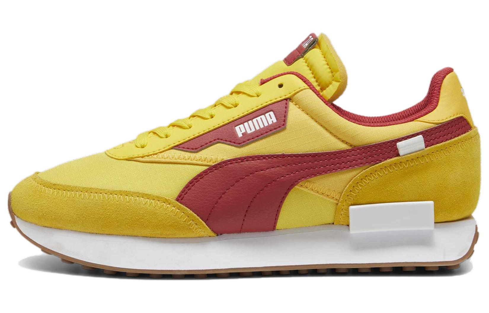 Puma Future Rider Play On 'Pelé Yellow Club Red'