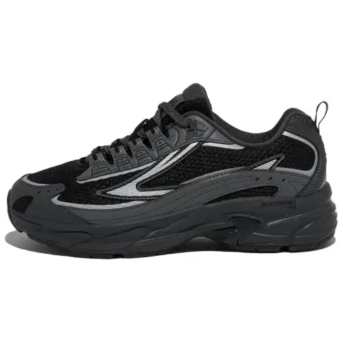 FILA Verdict 98/25 Cushioning Abrasion Resistant Cushioning, Wear Resistant Low top Casual Shoes Unisex Black