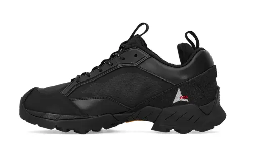 ROA Comfortable Cushioning Slip Resistant Breathable Low top Casual Shoes Men's Black