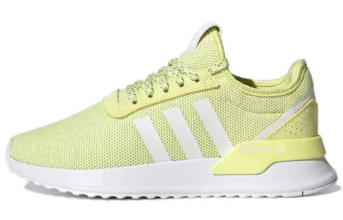 Adidas Originals U_Path X Slip Resistant Abrasion Resistant Low top Casual Shoes Women's Yellow White