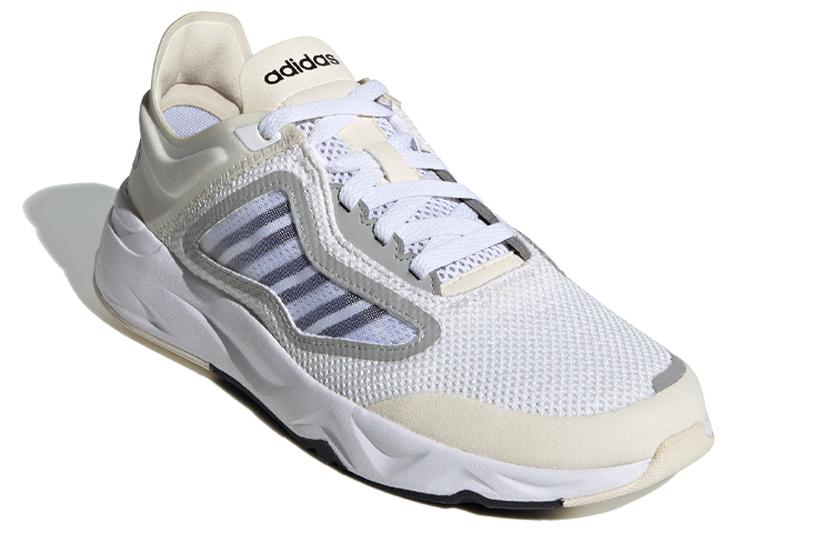 Мужские кроссовки adidas neo Futureflow Cc (бежевыйбелый / черный / серый) — Бежевыйбелый / чёрный / серый — фото 3