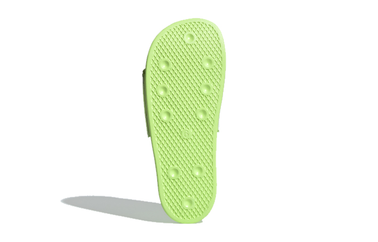 Женские шлепанцы adidas originals Adilette Lite (черно-зеленые) — фото 4