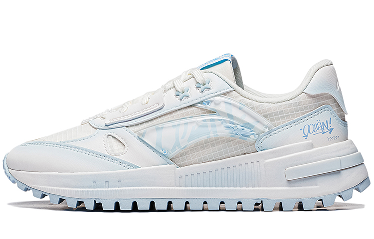 Li Ning Riding The Wind 2.0 Ocean Cushioning Abrasion Resistant Cushioning, Wear Resistant Low top Sports Casual Shoes