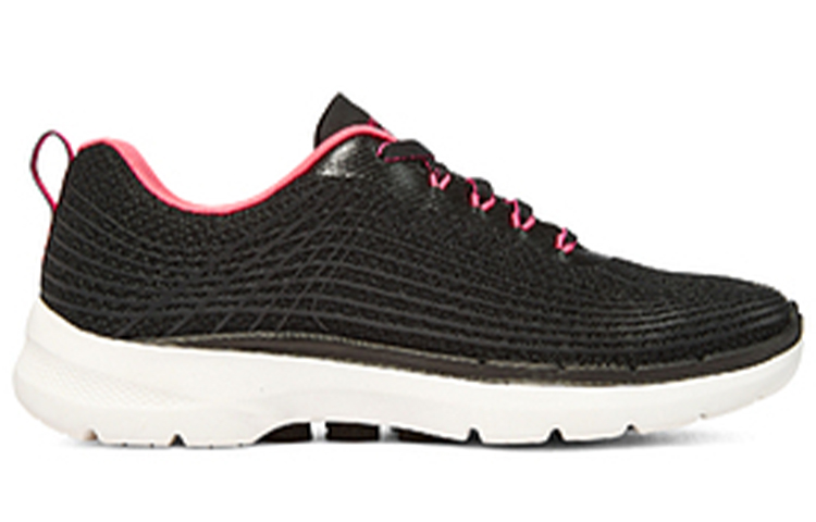 Skechers Go Walk 6 ‘Stunning Glow Black Hot Pink’ Women’s