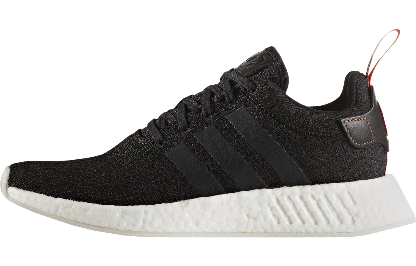 Кроссовки adidas originals NMD_R2 Black Future Harvest (черные)