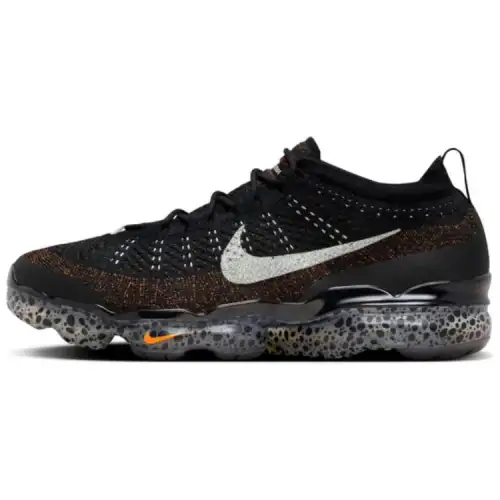 Nike VaporMax 2023 Safari Running Shoes Men's Low Top Black