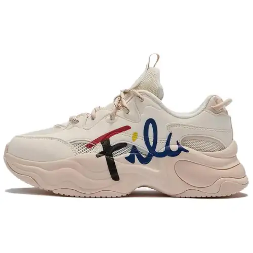 FILA FUSION BUBBLE Bubbles Shoes Textile, Synthetic Leather Abrasion Resistant Moisture Wicking Low top Casual Shoes