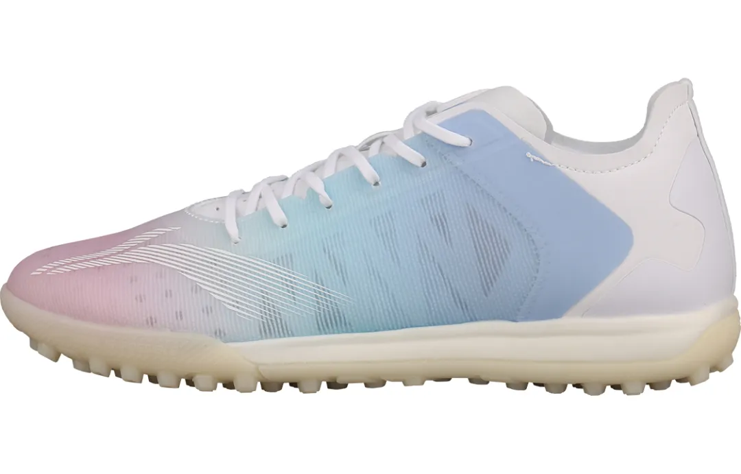 Li Ning TF Turf Artificial Turf Synthetic Leather Cushioning Slip Resistant Abrasion Resistant Soccer Shoes Men's