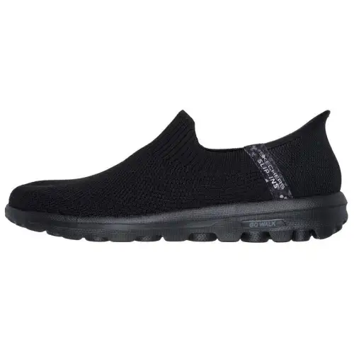 Skechers GO WALK Low top Casual Shoes Women's Black