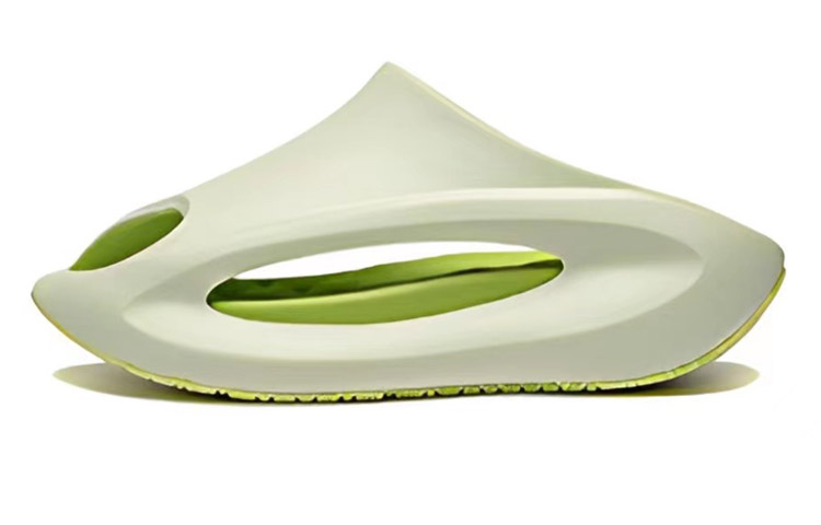 Li Ning Yun You Slay Quiet Abrasion Resistant Slide Slippers Unisex Apple Green