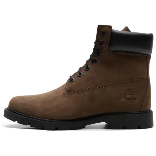 Timberland Classic 6 Inch Short Combat Boots Unisex Dark Brown