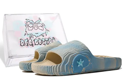 Adidas Originals ADILETTE Sports Slippers Unisex Blue White