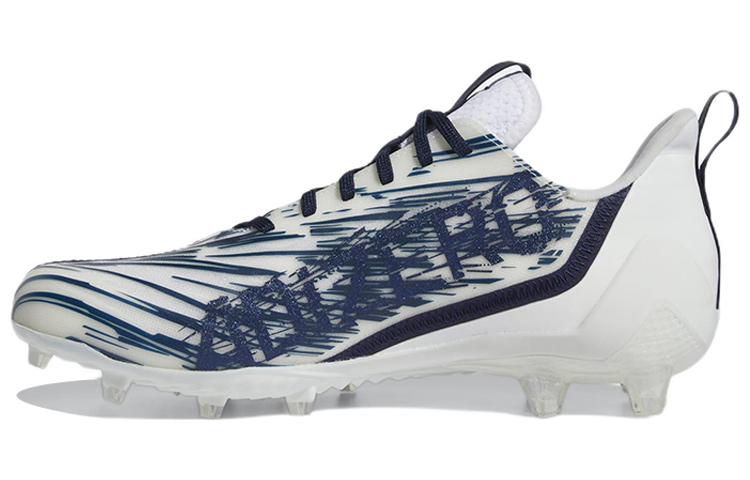 Adizero Cleat Adidass 'White Team Navy Blue'