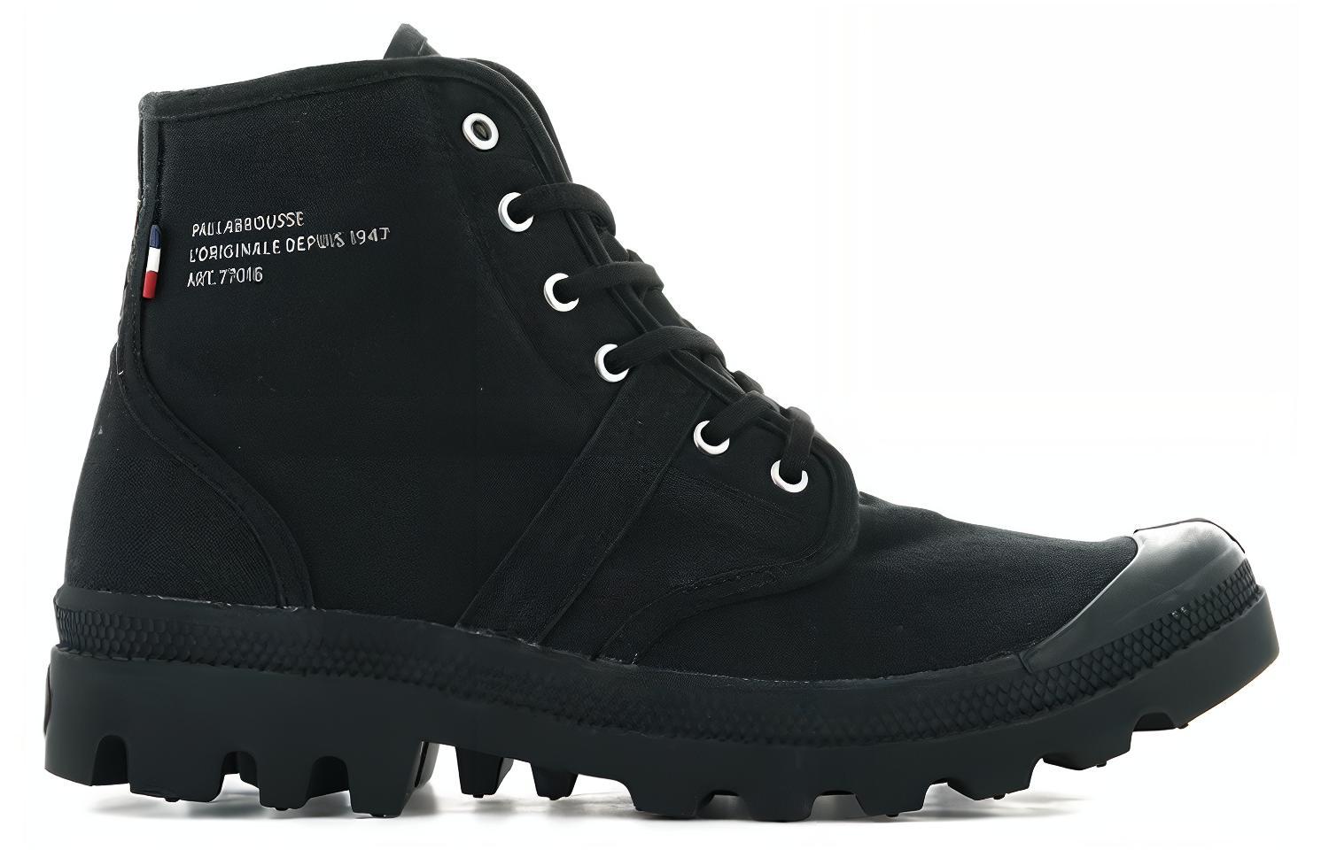Palladium Pallabrousse Short Combat Boots Unisex Black