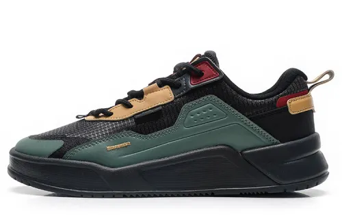 Anta Textile, Synthetic Leather Comfortable Cushioning Slip Resistant Abrasion Resistant Lightweight Breathable Low top
