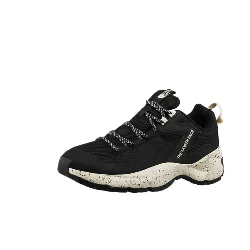 THE NORTH FACE Abrasion Resistant Low top Casual Shoes Women's Black White