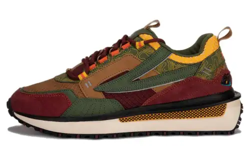 FILA Renno Odv Low top Casual Shoes Men's Red Green