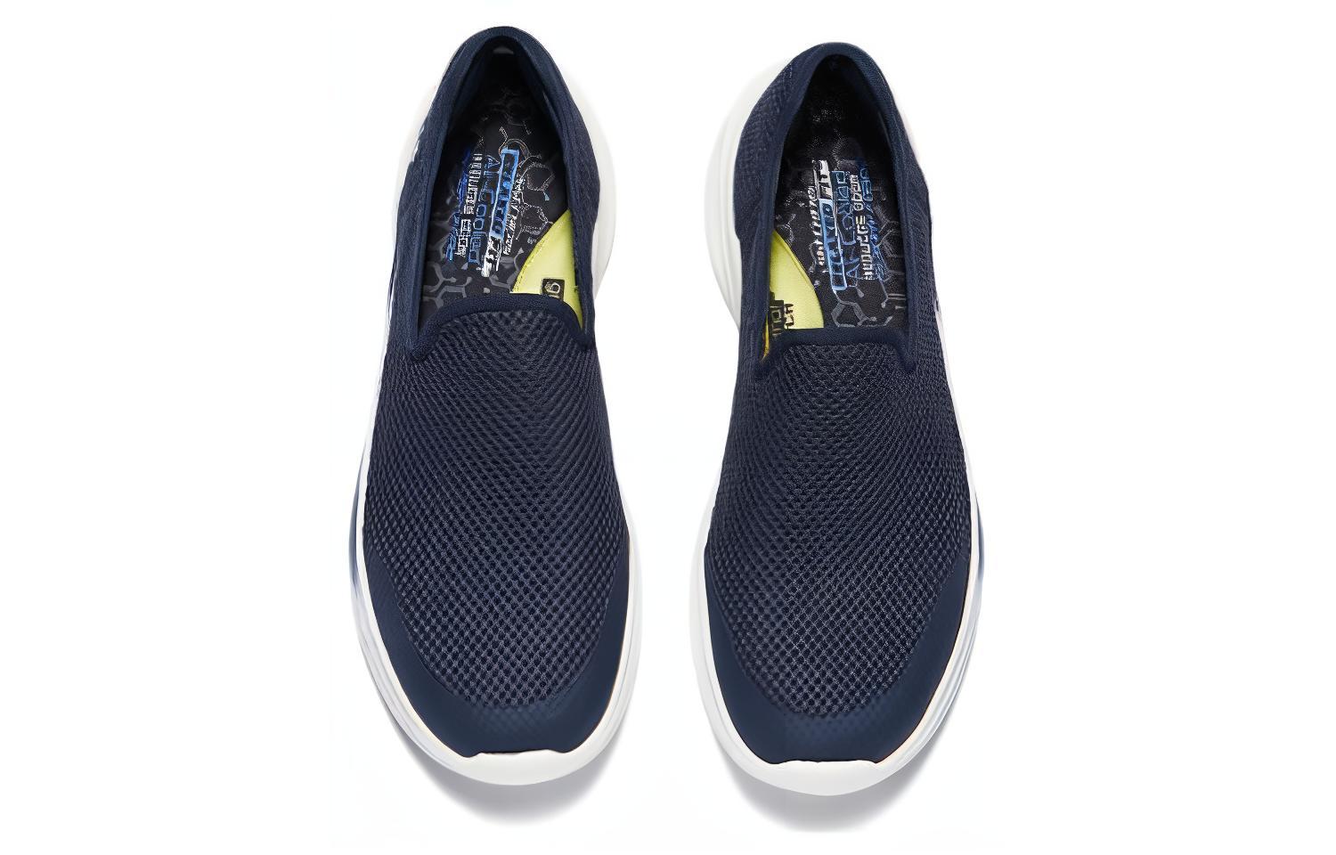 Skechers Mesh, Textile Low top Casual Shoes Men’s Blue