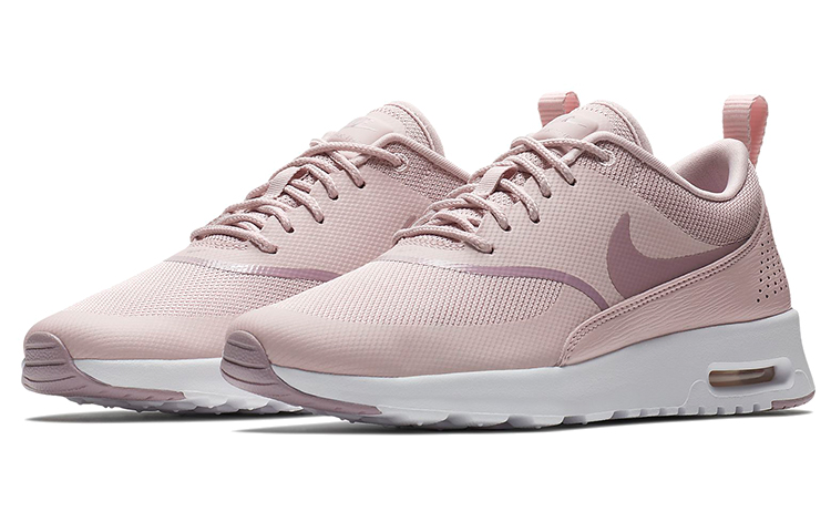 Женские кроссовки Nike Air Max Thea (бело-розовые) — Белый / розовый — фото 3