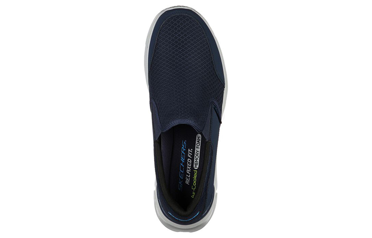 Skechers Equalizer 4.0 Slip On Shoes Blue