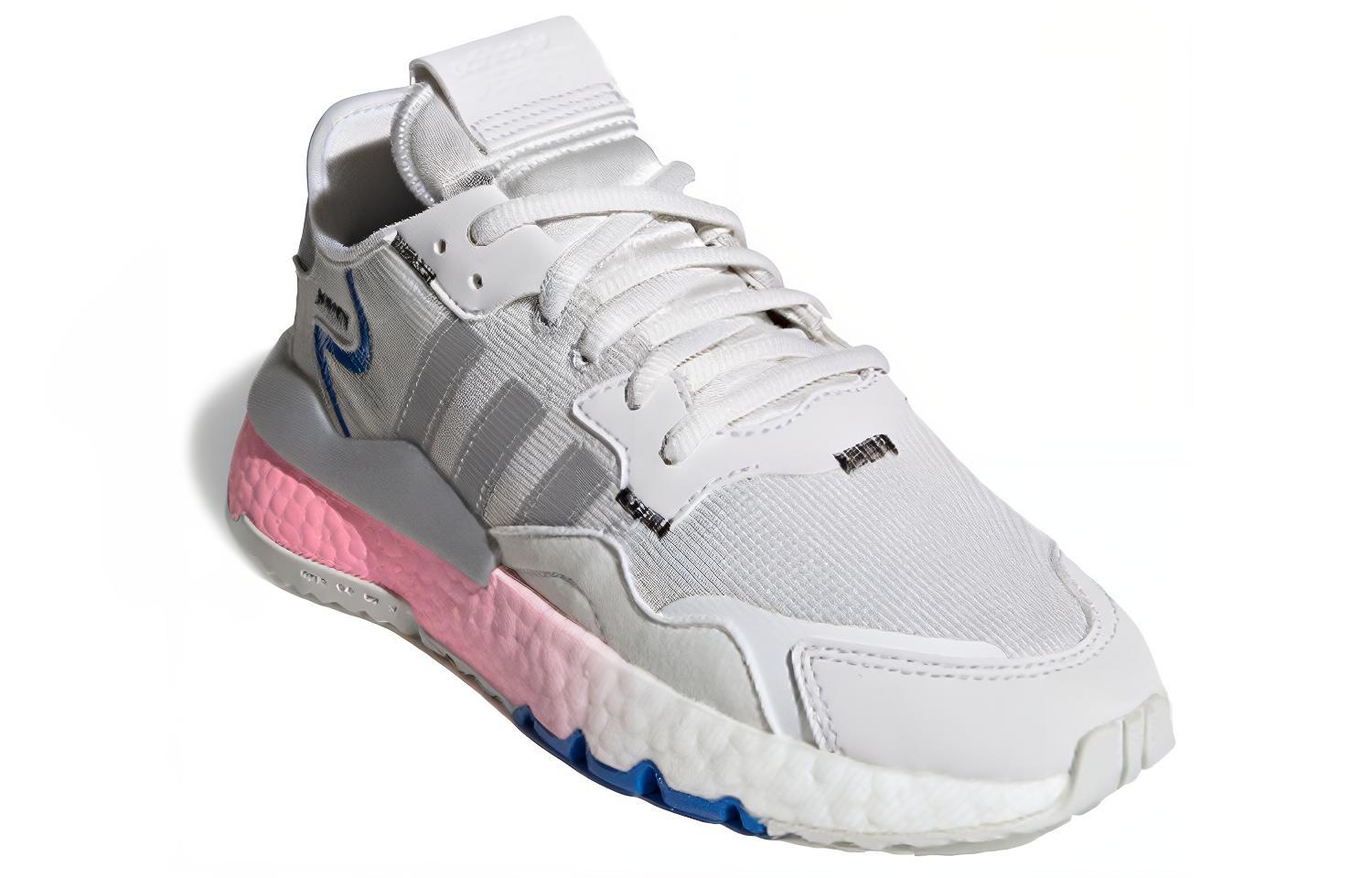 Женские кроссовки adidas originals Nite Jogger (серо-синие) — Серый / синий — фото 3