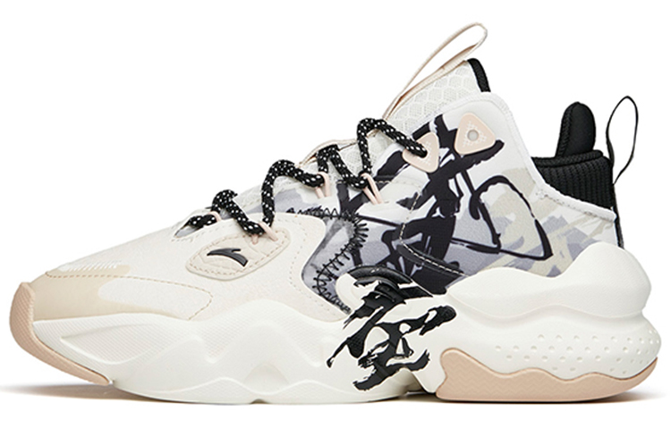 Anta Bastard Wei Feng 2 Synthetic Leather Slip Resistant, Abrasion Resistant, Lightweight Low top Chunky Sneakers