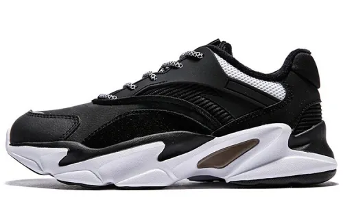 ANTA Casual Shoes Women's Low Top Black/White/Gray