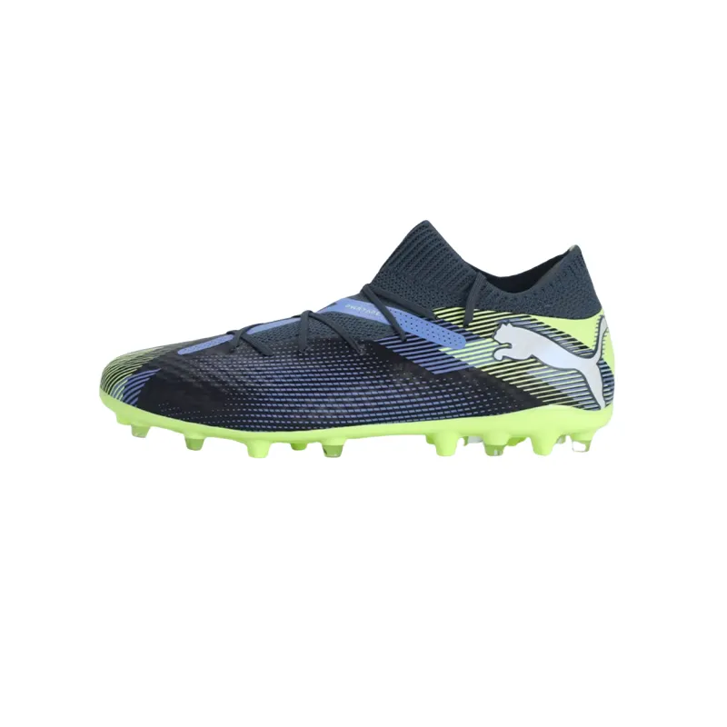 PUMA FUTURE 7 Soccer Shoes Unisex Black Blue