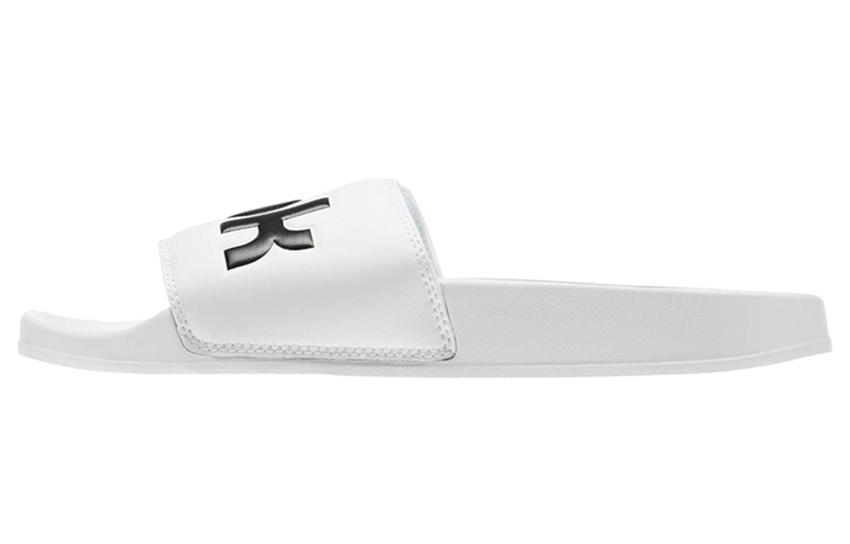 Шлепанцы Reebok Classic Slide (бело-черные)