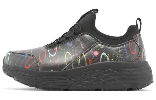 Skechers Max Cushioning, Wear Resistant Low top Casual Shoes Women's Black Brown