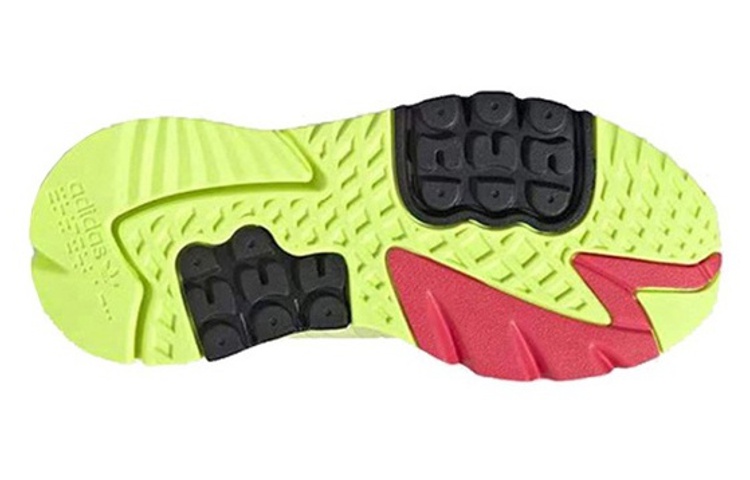 Женские кроссовки adidas originals Nite Jogger (флуоресцентно-желтые) — фото 6