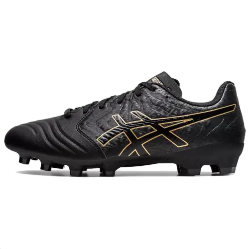 Asics Ultrezza Club Synthetic Leather Soccer Shoes Men's Black