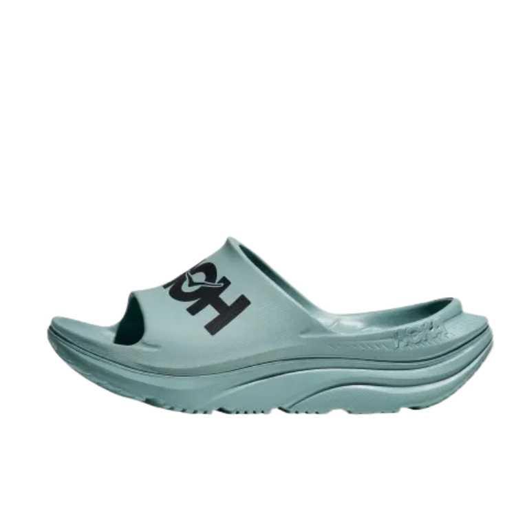 Шлепанцы HOKA HOKA ONE ONE Ora Athletic Slide (черно-зеленые)