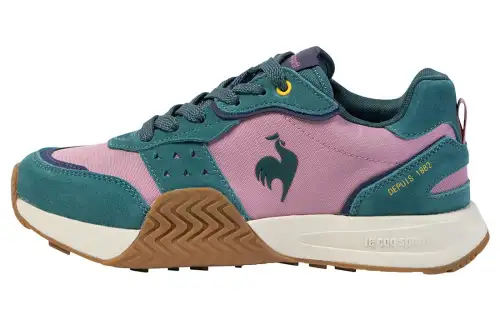 Le Coq Sportif Textile, Synthetic Leather, Leather Cushioning Slip Resistant Abrasion Resistant Breathable Low top