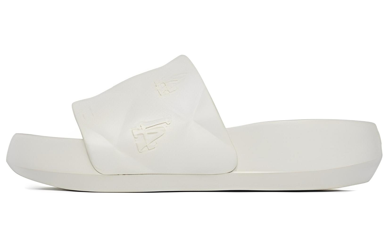 Шлепанцы MLB Slipper Chunky Bouncer Slide (белые)