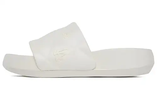 MLB Slipper Chunky Bouncer Slide Los Angeles Dodgers Los Angeles Dodgers Slip Resistant Abrasion Resistant