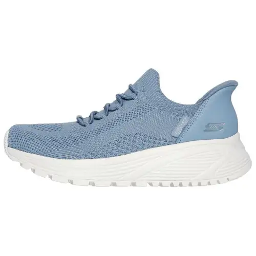 Skechers Slip Ins Low top Casual Shoes Women's Gray Blue