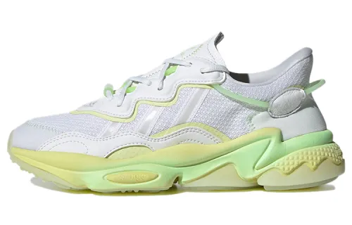 Ozweego Wmns Adidas Originals 'White Yellow Tint' Women's