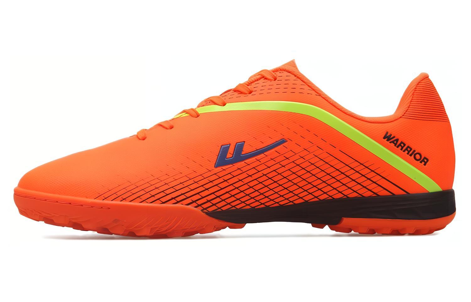 Warrior TT Turf Soft Ground, Artificial Ground, Natural Ground Slip Resistant Slip Resistant Soccer Shoes Unisex Orange