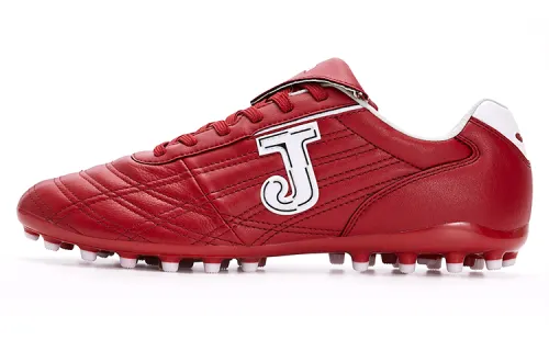 Joma MG Multi Ground Leather Abrasion Resistant, Breathable, Impact Resistant Coverage Soccer Shoes Men's Red