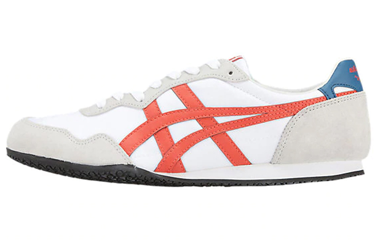 Кроссовки Onitsuka Tiger SERRANO (бело-красные) — фото 1