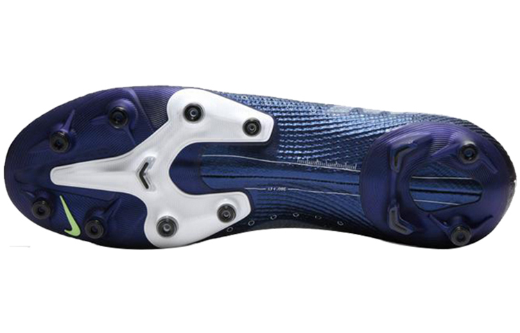 Футбольные бутсы Nike Mercurial Vapor 13 Mds Ag-Pro (синие) — фото 5