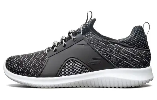 Skechers Wear resistant, Non slip And Breathable Low top Sports Casual Shoes Women's Black White