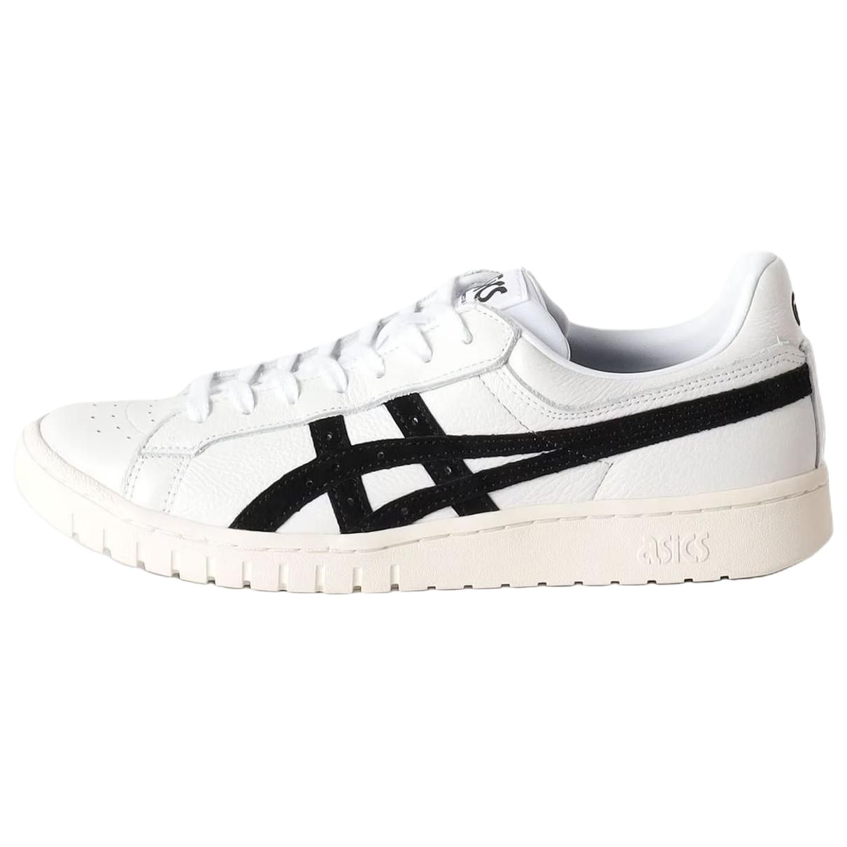 Asics Gel Ptg Leather Low top Casual Shoes Men's White Black