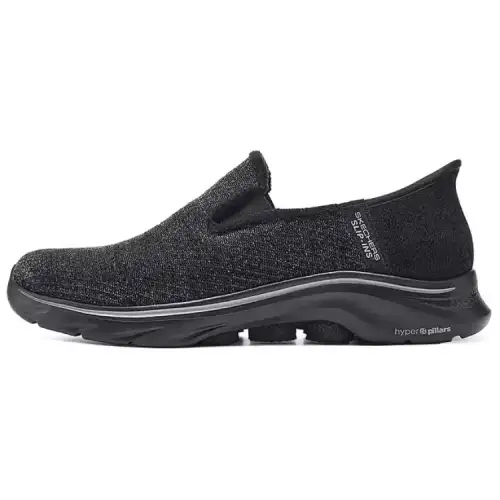Skechers Women's GO WALK Low top Casual Shoes Women's Black
