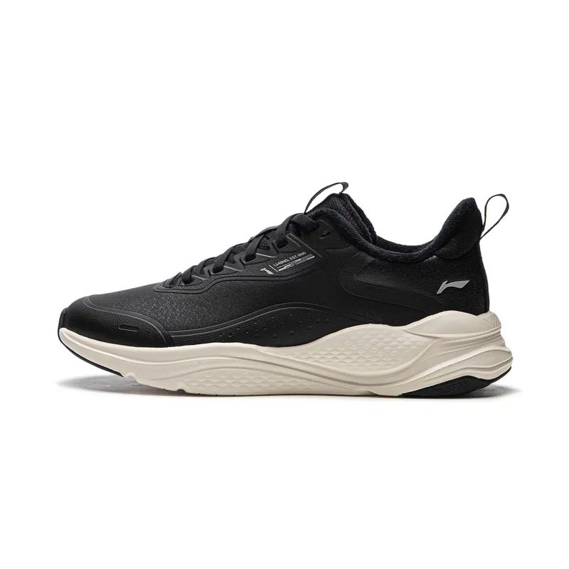 Li Ning Liuyun Cushioning Slip Resistant Abrasion Resistant Low top Casual Shoes Women's Black